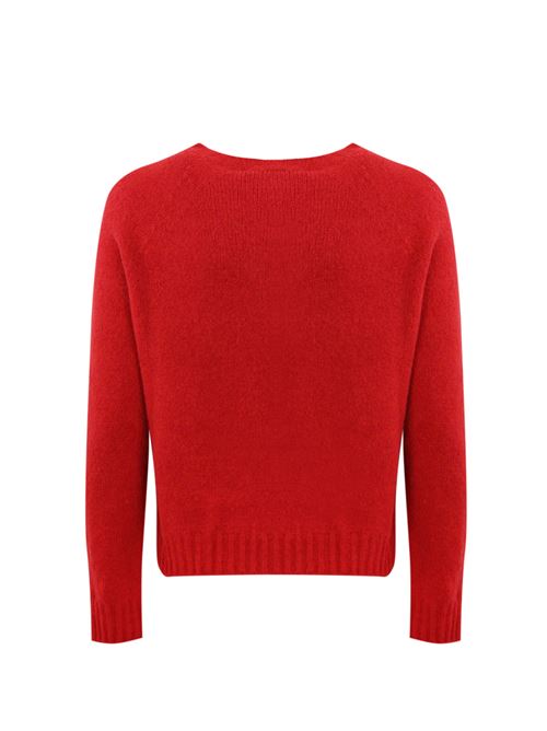 Maglia Ghiacci in alpaca e cotone rosso WEEKEND MAX MARA | 2425366111600003